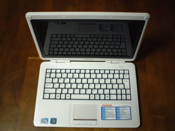 ◇送料無料◇中古 FRONTIER FRNV105 Celeron723/2GB/11.6ワイド_1