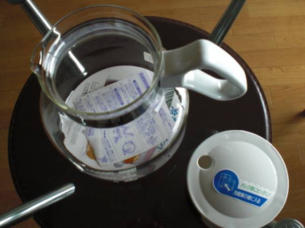 ♪♪ハリオ★冷蔵庫ポット★大きめ★１６ｍℓ♪♪未使用品_3