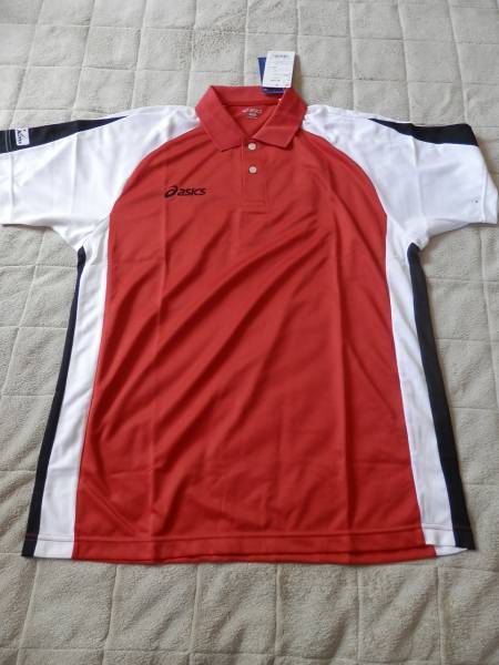 即決★アシックス XK1047★レッド×ホワイト　ＸＯサイズ_1