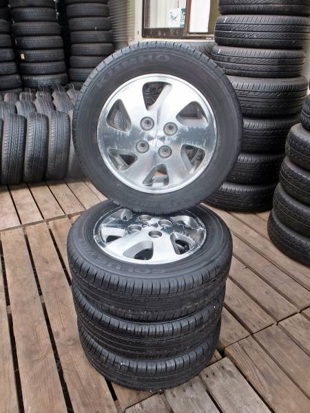 ④バリ山!!! ダイハツ純正 155/65R13 ムーブMAX ４本セット。_1