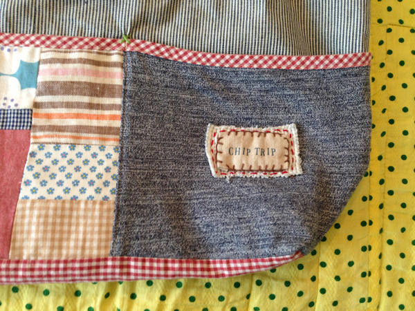 チップトリップバッグ CHIP TRIP ママバッグにも♪パッチワーク_3