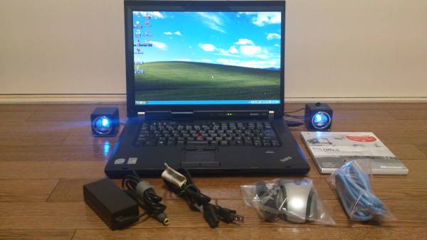 lenovoノートPC ThinkPad R61 Windows XP 動作品_1