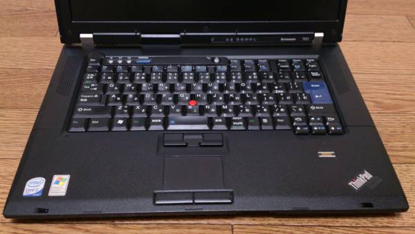 lenovoノートPC ThinkPad R61 Windows XP 動作品_2