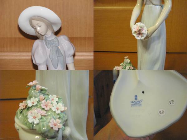 絶版レア□LLADRO リヤドロ 【気品に満ちて】6782 □美品(リヤドロ