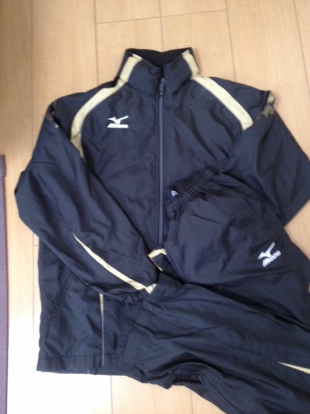 ミズノ ブレイカー 上下 150 used_1