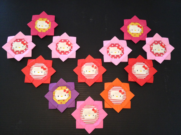 キティ ネコ 折り紙メダル12枚 幼稚園保育園 壁面 誕生日 折り紙 千代紙 売買されたオークション情報 Yahooの商品情報をアーカイブ公開 オークファン Aucfan Com
