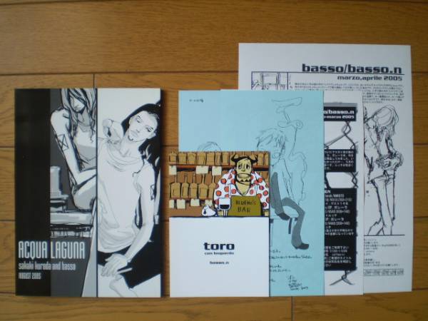 basso/オノ・ナツメ ワンピース同人誌9冊＋ペーパー・ポスカ(ONE