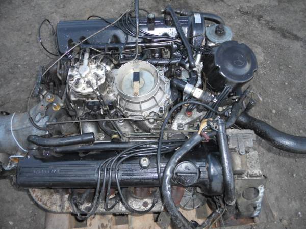 ベンツ 【W126 560】エンジン 中古 【117】(エンジン本体)｜売買された