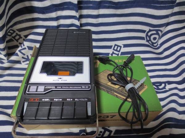 HITACHI TRQ-237 カセットテープレコーダー - 家具