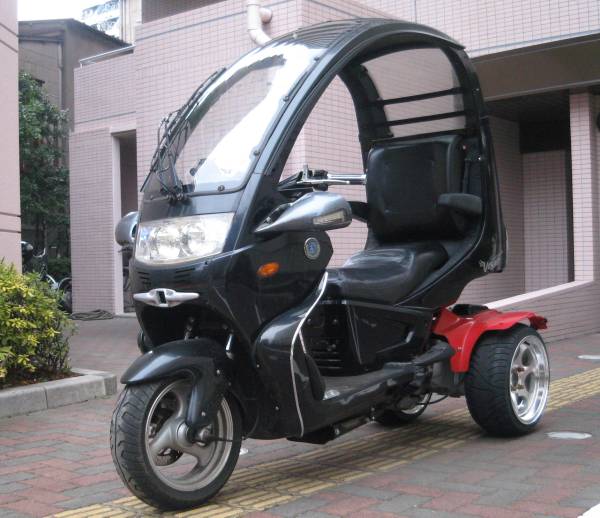 レア！(シンユウ)ヴオーグXY150ZK屋根付3輪バイク シンユーヴォーグ「スクートライカー」｜レンタルバイク、トライク、逆