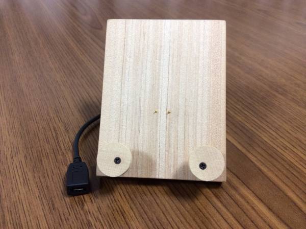 ★送料込★HTC J butterfly HTL21　木製卓上ホルダ　クレードル_1