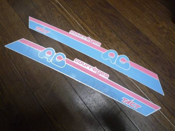 クレージュタクトクレタクaf09ステッカーキタコテール当時物beet