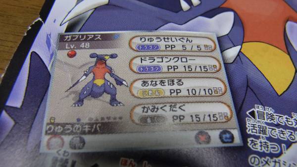 ポケモンｘｙ コロコロ完全限定 ガブリアス メガシンカ可能 ニンテンドー3ds専用ソフト 売買されたオークション情報 Yahooの商品情報をアーカイブ公開 オークファン Aucfan Com