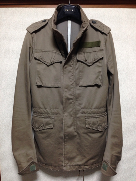 亀梨着 白タグ wjk M66 06SS カーキ S キムタク AKM M65(ジャンパー