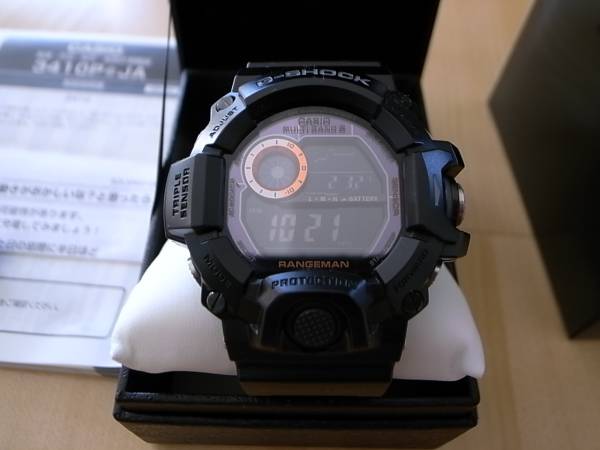 ☆美品 GW-9400BJ-1JF RANGEMAN（レンジマン）反転液晶☆(G-SHOCK 
