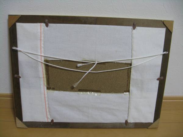 ハンドメイド★クロスステッチ・完成品★橋本不二子★中古品_3