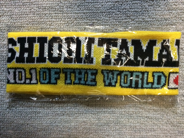 ももクロ☆日産スタジアム☆ヘッドバンド☆玉井詩織 黄_1