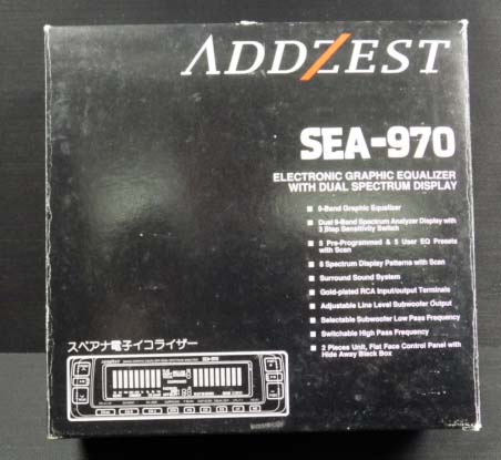 アゼスト スペアナ電子イコライザー SEA－970(カーオーディオ