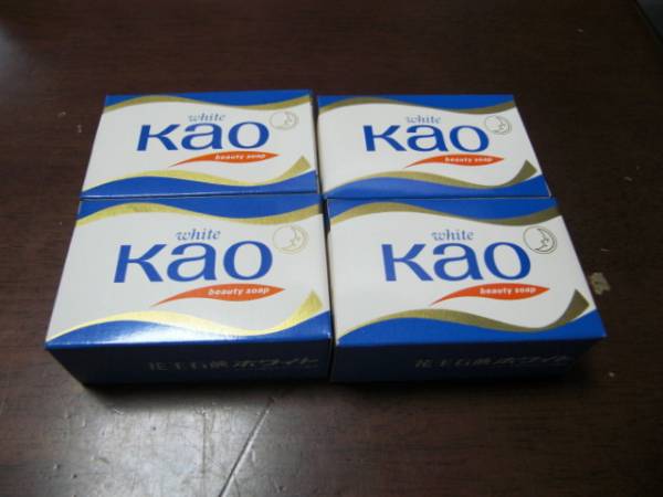 レトロ 花王石鹸 ホワイト４個 固形 売買されたオークション情報 Yahooの商品情報をアーカイブ公開 オークファン Aucfan Com