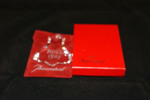 Baccaratバカラ　クリスマスオーナメント　1987　NOEL_3