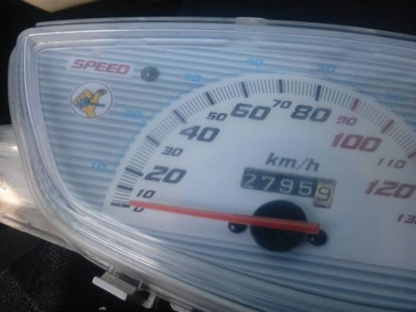 ホンダ　ディオ系　紫紋130kmメーター　新品 ライブディオZX スーパーディオ 紫紋 130キロ メーター シモン(ホンダ