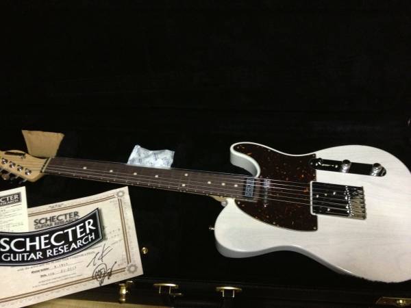 SCHECTER凛として時雨TKモデル『AC-TK-TE-WH』テレキャスギター