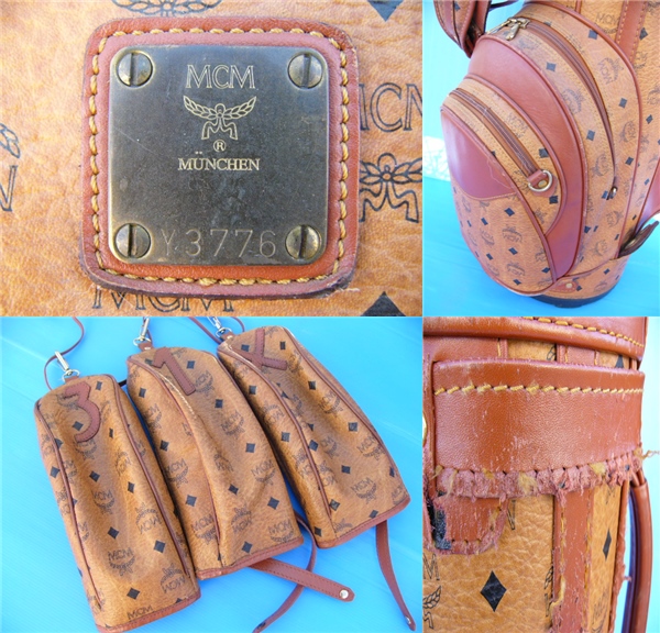 ☆MCM☆ゴルフバッグ キャディ クラブ 12本 セット 中古品(キャディ 