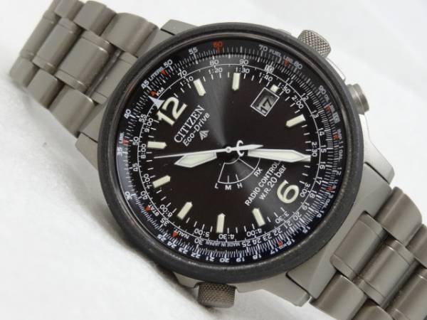 CITIZEN プロマスター SKY PMD56-2772 エコドライブ電波 チタン  