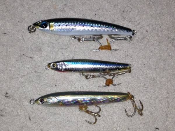 青物用　シンキングペンシル　3本セット　ハルシコほか　中古_1