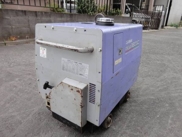 溶接機 エアマン 防音型エンジン発電溶接機 PGW180SC