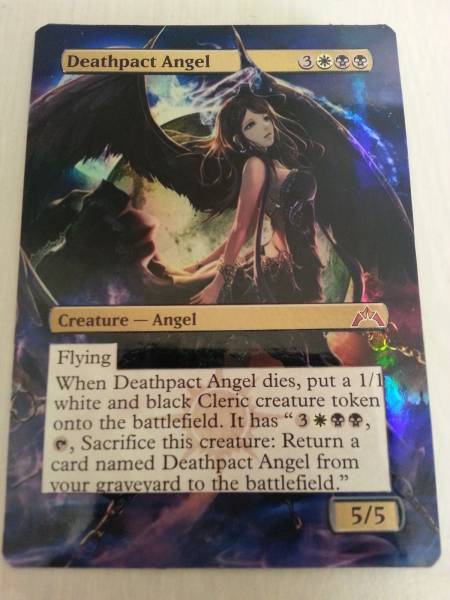 Mtg 拡張アート Foil 死盟の天使 Deathpact Angel 1枚 金 マルチカラー 売買されたオークション情報 Yahooの商品情報をアーカイブ公開 オークファン Aucfan Com