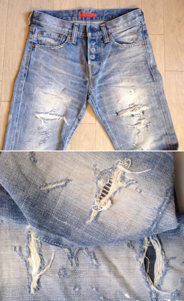 Beams別注 Red Card レッドカード メンズ デニム 28 同様 W28 売買されたオークション情報 Yahooの商品情報をアーカイブ公開 オークファン Aucfan Com