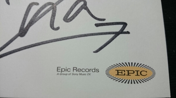 SCANDAL サイン色紙 SCANDAL(スキャンダル)・直筆サイン色紙(Epic Records公式)(サイン