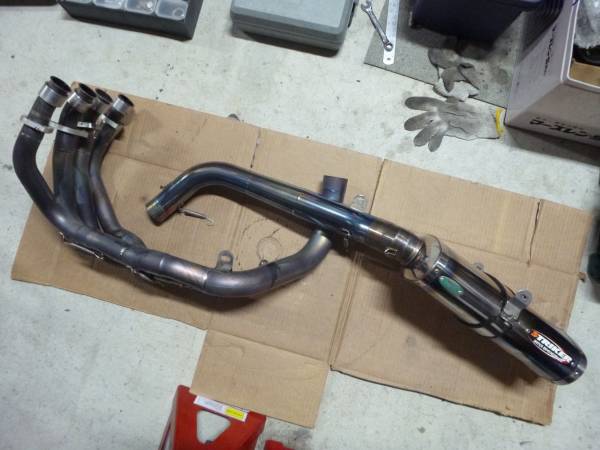 CBR600RR PC40 07~ ストライカー チタンフルエキ 改 PC37 HRC(マフラー
