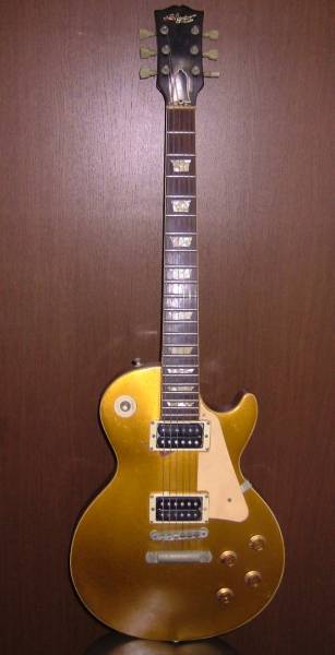 ナビゲーターLP／Navigator Les Paul Gold top 改造済(ESP)｜売買され 