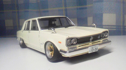 アオシマ ハコスカ４ドアgt ボディ幅修正 日産 売買されたオークション情報 Yahooの商品情報をアーカイブ公開 オークファン Aucfan Com