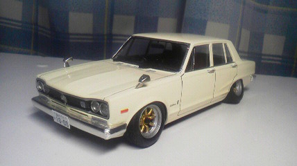 アオシマ ハコスカ４ドアgt ボディ幅修正 日産 売買されたオークション情報 Yahooの商品情報をアーカイブ公開 オークファン Aucfan Com