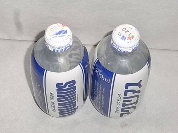 レトロ美品！AQUARIUS/アクエリアス/300ml/空瓶2本(コカ・コーラ