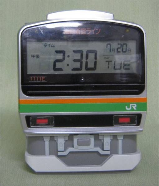 ☆新品☆JR東日本E231系目覚まし時計(鉄道関連グッズ)｜売買された