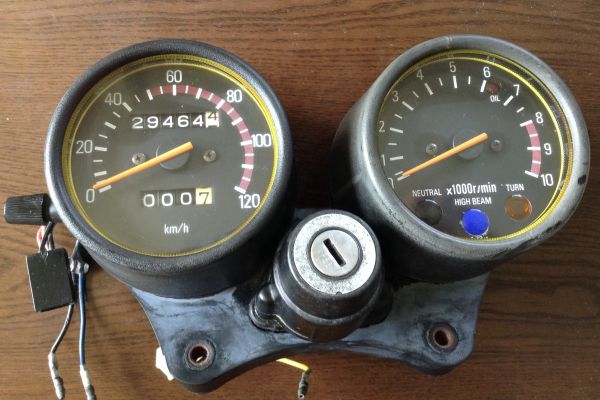 dt125 2no スピードメーター DT125 2NO メーターパネル ヤマハ