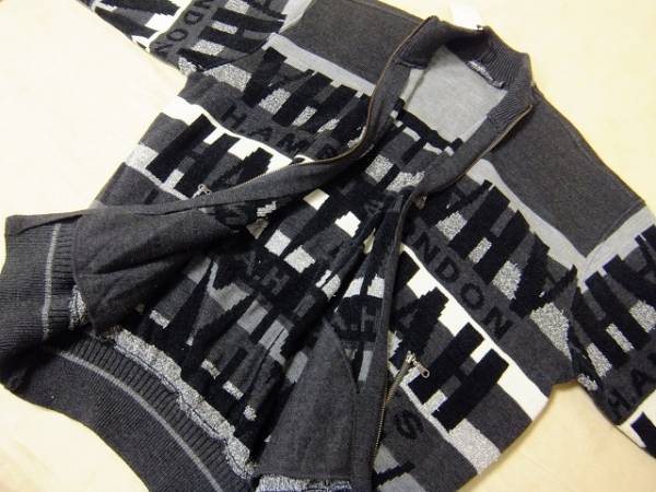 タグ付き！定4.4万 HARDY AMIES セーター ニット LL 画像8枚有 AMIES HARDY