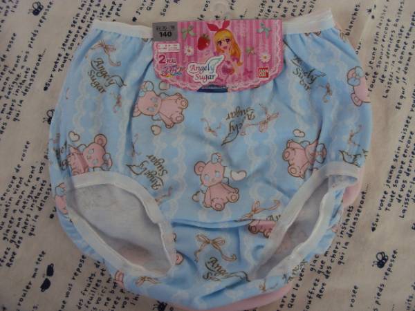 アイカツ☆ショーツ エンジェリーシュガー 2枚組☆140(140（135～144cm  