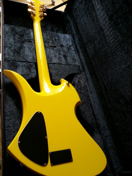 フェルナンデス hideモデル イエローハート エレキギター FERNANDES Burny YELLOW HEART エレキギター YH-JR XJAPAN hideモデル