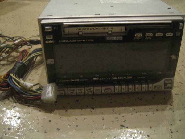 SANYO CDF - MD4(CD＆MDプレイヤー)｜売買されたオークション情報