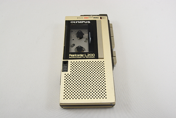 テレビ・映像機器 OLYMPUS Pearlcorder L200マイクロカセットレコーダー