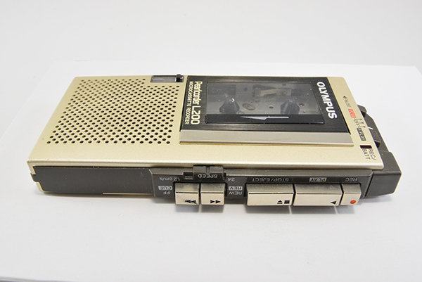 テレビ・映像機器 OLYMPUS Pearlcorder L200マイクロカセットレコーダー
