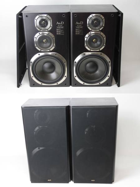 A＆D 3WAYスピーカー ペア SS-930 AKAI＆DIATONE 動作品 中古(一般