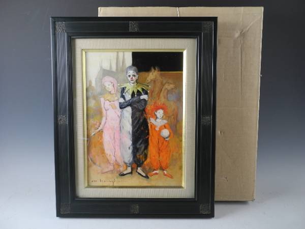 八木道夫 花の絵 油彩画 金色のフレーム 八木道夫 作品紹介 | 日本画