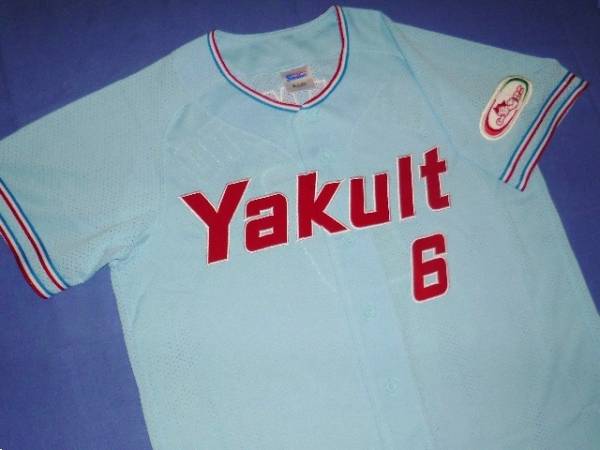 東京ヤクルト6 宮本慎也 2008アトムズ復刻高品質版ユニフォーム(応援