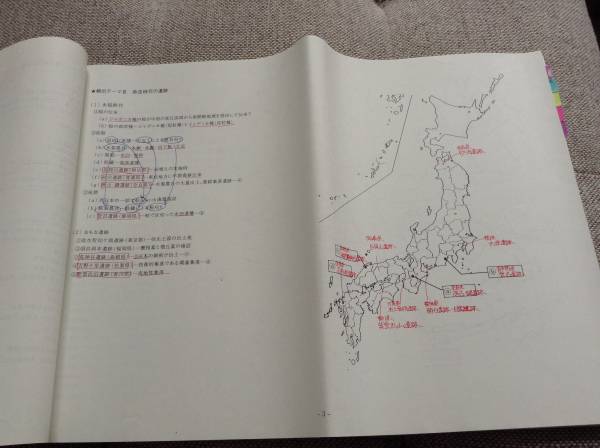 駿台 須藤公博「ビジュアル整理系日本史」Part 1,2 , 補充資料(社会 